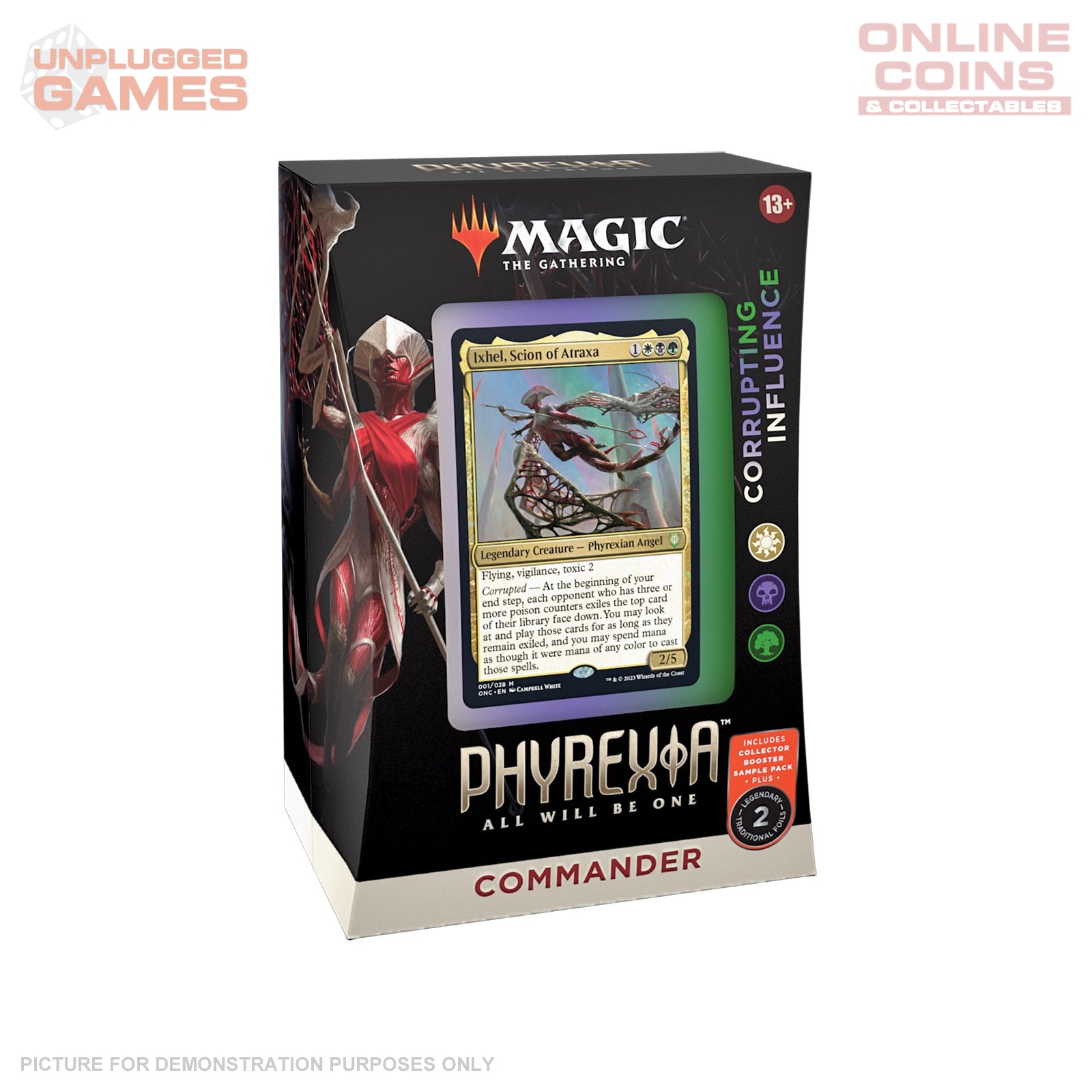 Magic the Gathering Phyrexia All Will Be One Commander Deck - Corrupted Influence